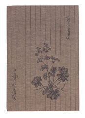 "LADY'S MANTLE" dish cloth with hemp linen coloured/back MEYER-MAYOR