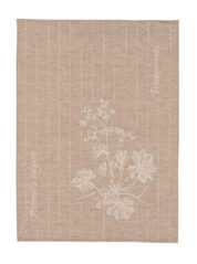 "LADY'S MANTLE" dish cloth with hemp linen coloured/raw MEYER-MAYOR